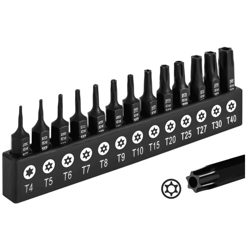Torx bit set tlg t5 - torx, t4
