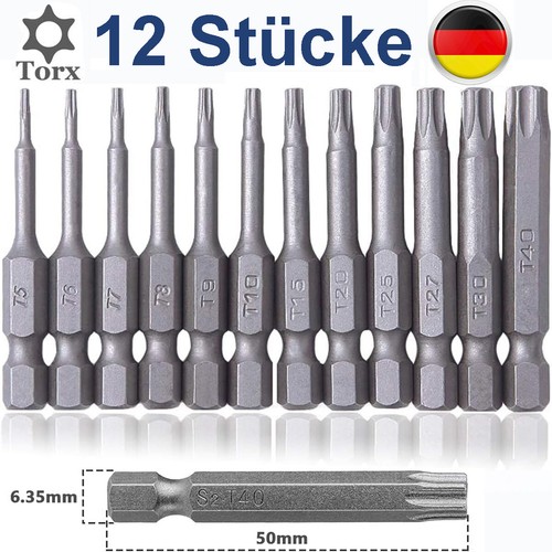 Torx bit set t8 - bit, t6