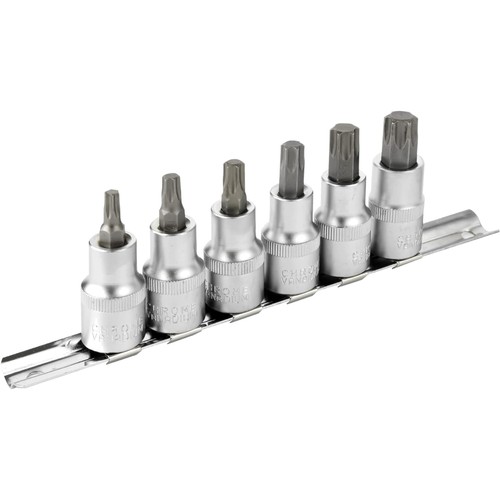 Torx bit set zoll - set, 1/2