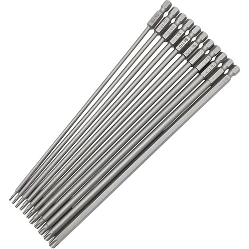 Torx bit set teilig lang - torx,