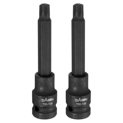 T50 torx bit stecknuss - bit, 100mm