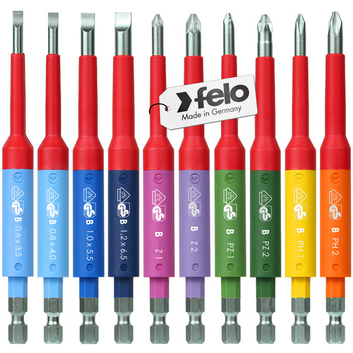 Felo vde safety bits - bits, 1000v
