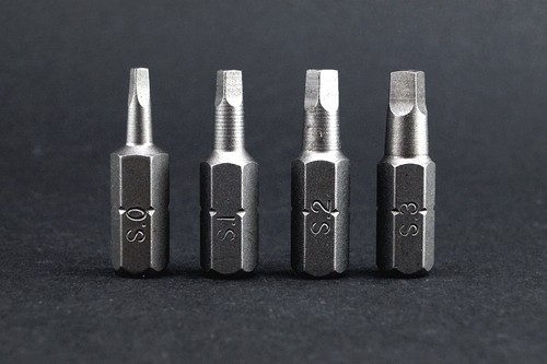 Vierkant biteinsatz bit l25mm - bit,