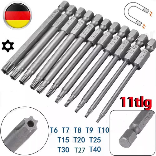 11x torx bit set t40 - torx,