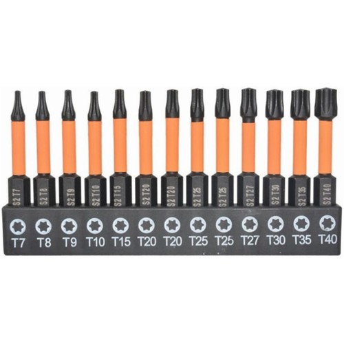 13x torx bit set 50mm - 13x,