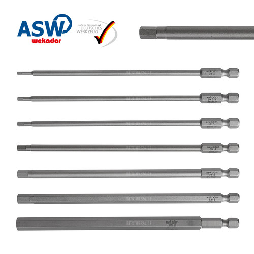 Asw wekador sechskant bit - bit, f